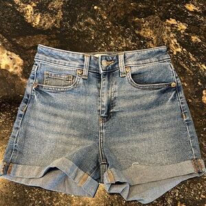 H&M Blue Jean Shorts Casual Essential